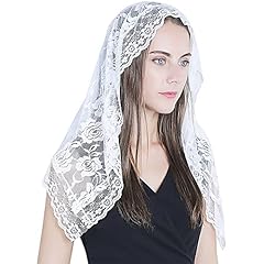 Ciciliaya mantilla veil for sale  Delivered anywhere in UK