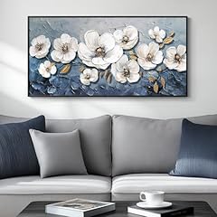 Large framed blue for sale  Delivered anywhere in USA 