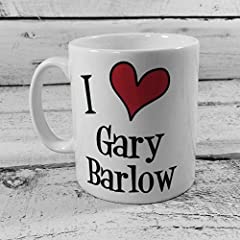NEW 'I LOVE GARY BARLOW' MUG 11oz CUP for sale  Delivered anywhere in UK