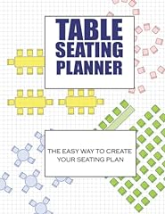 Table seating planner for sale  Delivered anywhere in USA 