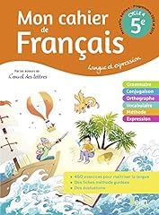 Cahier français 5ème d'occasion  Livré partout en France