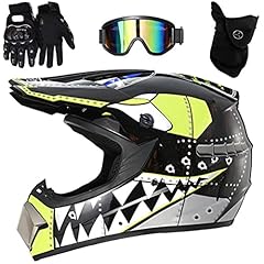 Hushui casco motocross usato  Spedito ovunque in Italia 