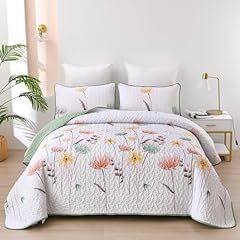 Dinjoy floral quilt for sale  Delivered anywhere in USA 