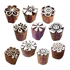 Henna wooden stamps for sale  Delivered anywhere in UK