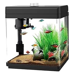 Used, AQQA 9.5 L Aquarium Kits Desktop Small Fish Tank with for sale  Delivered anywhere in UK