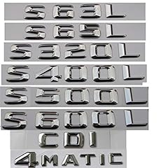 Chrome trunk letters for sale  Delivered anywhere in USA 