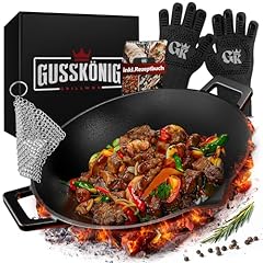 Gusskönig gusseisen wok gebraucht kaufen  Wird an jeden Ort in Deutschland