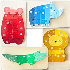 Hapinest wooden jigsaw for sale  Delivered anywhere in USA 
