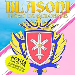 Blasoni libro colorare usato  Spedito ovunque in Italia 