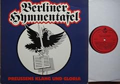 Berliner hymnentafel preussens gebraucht kaufen  Wird an jeden Ort in Deutschland