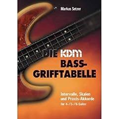 Kdm bass grifftabelle gebraucht kaufen  Wird an jeden Ort in Deutschland