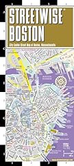 Streetwise boston map for sale  Delivered anywhere in USA 