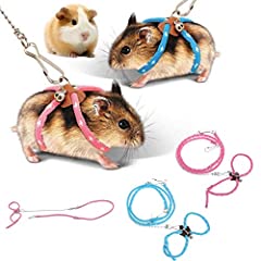 zhuangyulin6 1PC Hamster Harness Rope,Pet Hamster Harness,Lovely for sale  Delivered anywhere in UK