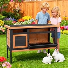 Wooden rabbit hutch for sale  Delivered anywhere in USA 