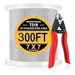 Gyykzz 300ft stainless for sale  Delivered anywhere in USA 