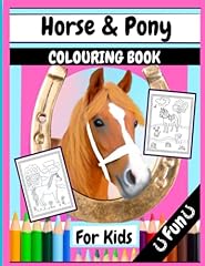 Horse pony coloring for sale  Delivered anywhere in USA 