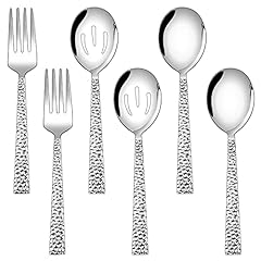 Hammered serving utensils for sale  Delivered anywhere in UK