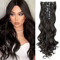 Clip hair long for sale  Delivered anywhere in UK