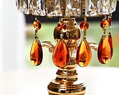 Amber chandelier crystal for sale  Delivered anywhere in USA 
