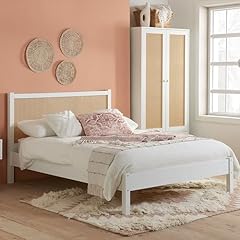 Double rattan bed for sale  Delivered anywhere in UK