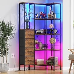 Aflui corner bookshelf for sale  Delivered anywhere in USA 