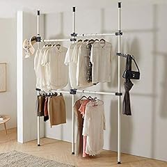 Telescopic clothes rack for sale  Delivered anywhere in UK