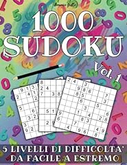 1000 sudoku puzzles usato  Spedito ovunque in Italia 