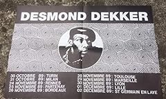 Affiche desmond dekker usato  Spedito ovunque in Italia 