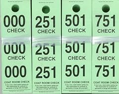 Coat check tickets for sale  Delivered anywhere in USA 