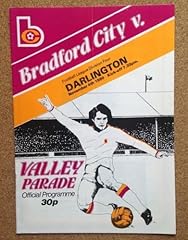 Bradford city darlington for sale  Delivered anywhere in UK