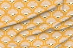 Spoonflower fabric orange for sale  Delivered anywhere in USA 