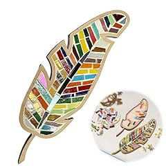 Yuwjoowee mosaic feather for sale  Delivered anywhere in UK