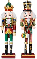 2pc christmas nutcracker for sale  Delivered anywhere in Ireland