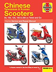chinese scooter manual for sale  Delivered anywhere in UK
