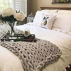 Handmade chunky knit for sale  Delivered anywhere in UK