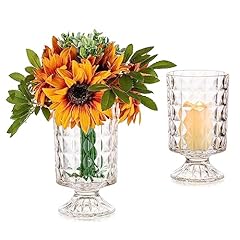 Glasseam compote flower for sale  Delivered anywhere in USA 