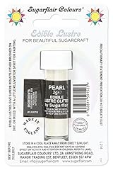 Sugarflair pearl edible for sale  Delivered anywhere in UK