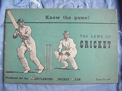 Laws cricket. know for sale  Delivered anywhere in UK