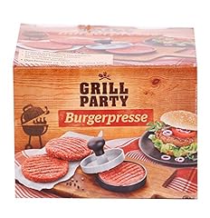Grill party hamburgerpresse gebraucht kaufen  Wird an jeden Ort in Deutschland