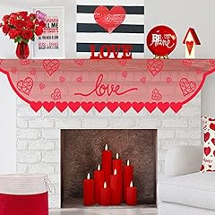 Valentine mantle scarf for sale  Delivered anywhere in USA 