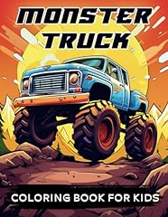 Monster truck coloring d'occasion  Livré partout en France