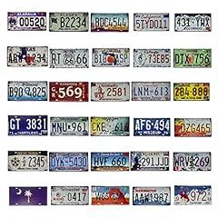 30pcs license plates for sale  Delivered anywhere in USA 