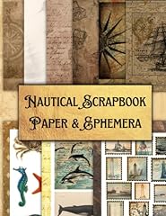 Nautical scrapbook paper for sale  Delivered anywhere in UK