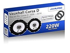Corsa speaker upgrade for sale  Delivered anywhere in UK