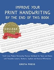 Improve print handwriting for sale  Delivered anywhere in USA 