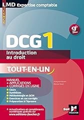 Dcg introduction droit d'occasion  Livré partout en France