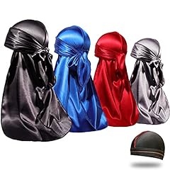 4pcs silky durags for sale  Delivered anywhere in USA 