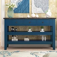 Solid wood console for sale  Delivered anywhere in USA 