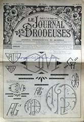 journal brodeuses brodeuses d'occasion  Livré partout en France