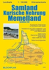 Landkarte samland kurische gebraucht kaufen  Wird an jeden Ort in Deutschland